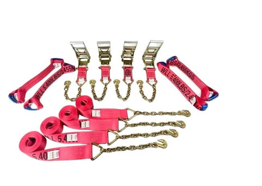 3" 8-Point Kit w/ Chain & Grab Hooks