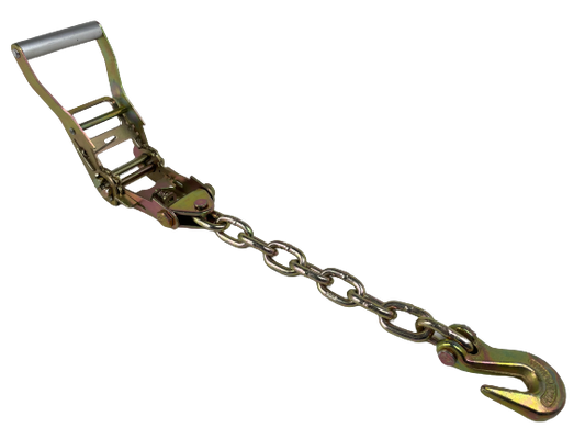 Ratchet Handle with Chain and Grab Hook