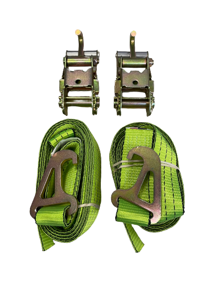 2pk Jerr-dan straps with mini 10,000lbs Finger hook ratchet / Free Shipping!