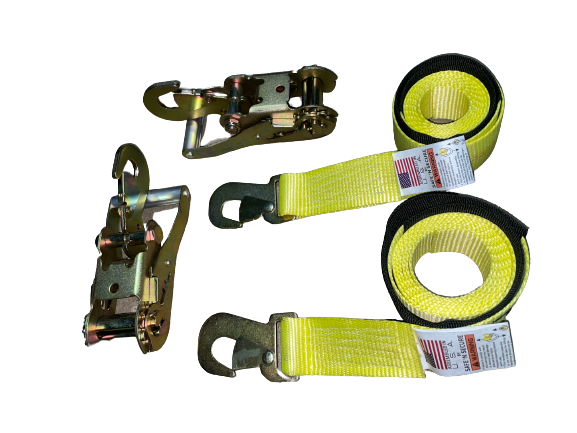 2 Pack Snap Hook Strap and Ratchet combo W/ Free Shipping!